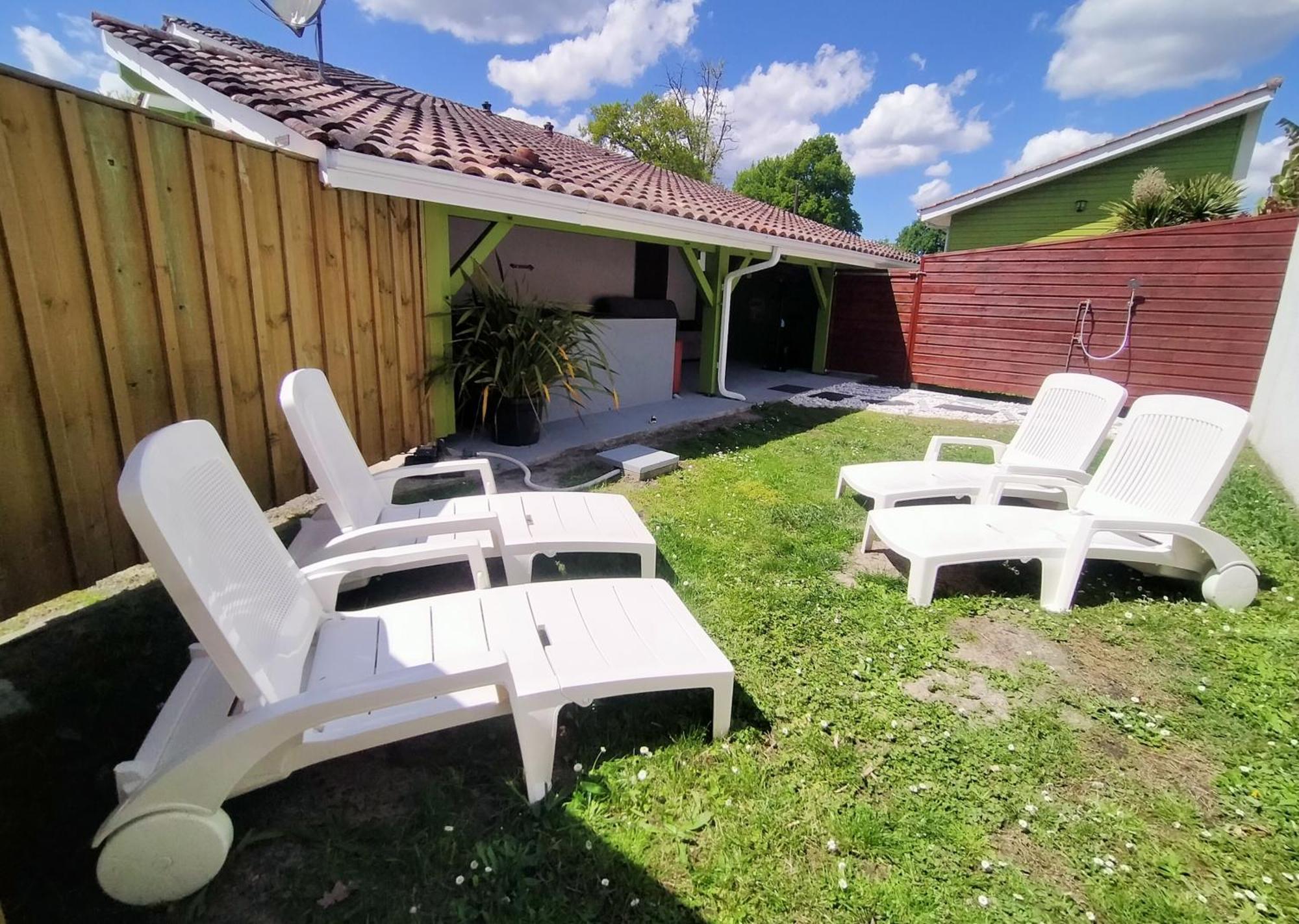 Gite Avec Piscine Et Espace Bien-Etre Partages Entre Bordeaux Et Lacanau Ocean (Adults Only) Brach Exteriör bild